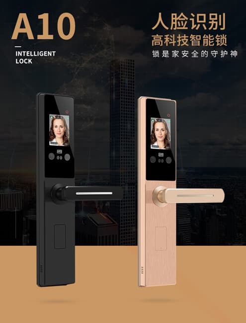 浩宇兴智能锁_浩宇兴智能锁 人脸识别锁防盗门锁密码锁